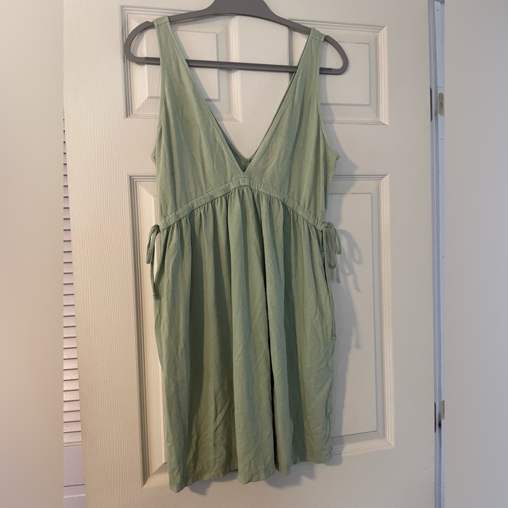 Wild Fable Tunic Dress, Med, Celadon Green